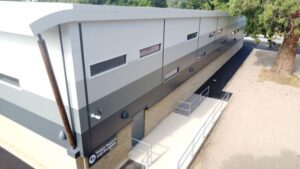 side of building with access ramp