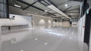 interior room of new college building