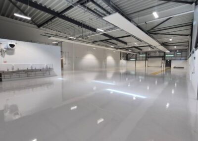 interior room of new college building